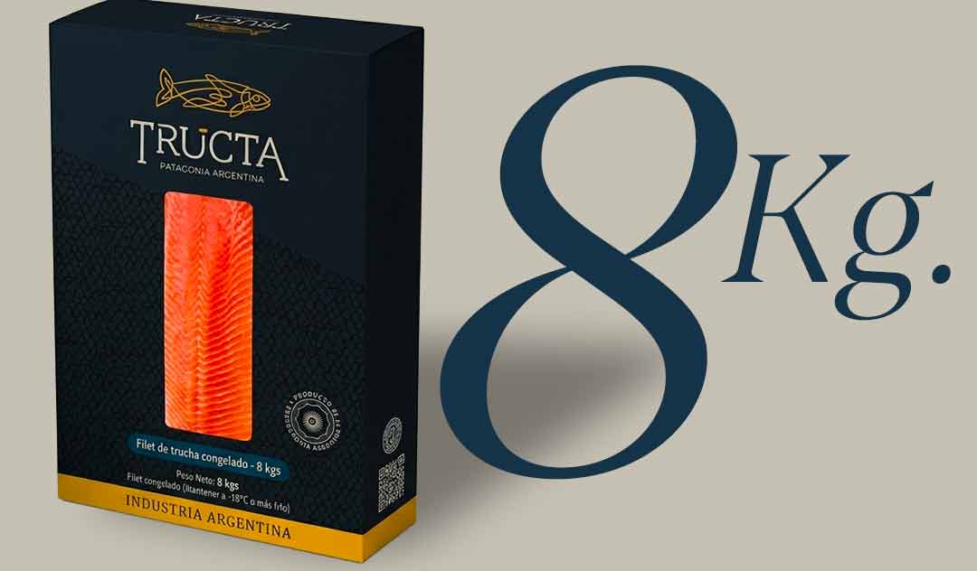 Caja 8 kg Tructa